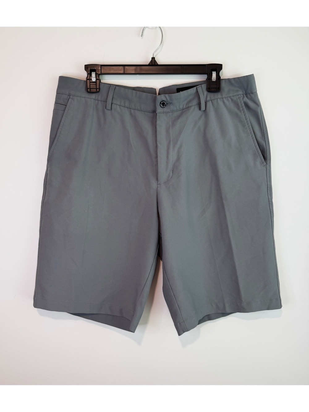 Dunning Men's Gray Performance Shorts Size 34